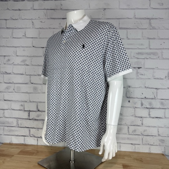 Ralph Lauren Polo Shirt Men's Extra Large XL Polo Short Sleeve Floral Pony - Picture 4 of 13